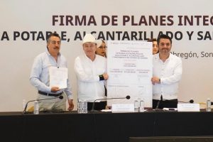 FIRMA DE PLANES INTEGRALES MUNICIPALES DE AGUA POTABLE