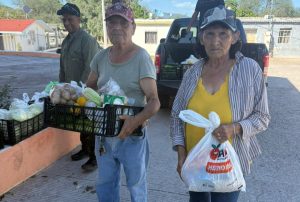 ENTREGA DE DESPENSAS DEL BANCO DE ALIMENTOS DE HERMOSILLO
