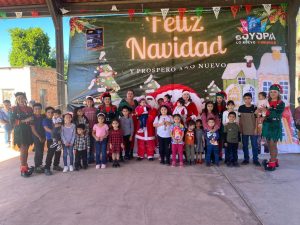 CELEBRACIÓN DE LAS POSADAS INFANTILES EN LA COMUNIDAD DE TÓNICHI